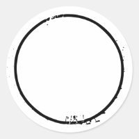 Spice jar white black distressed border blank