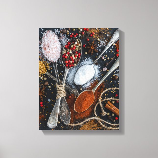 Spice Kitchen Wall Art (Front)