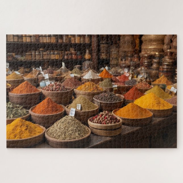 Spice Market Magic Jigsaw Puzzle (Horizontal)