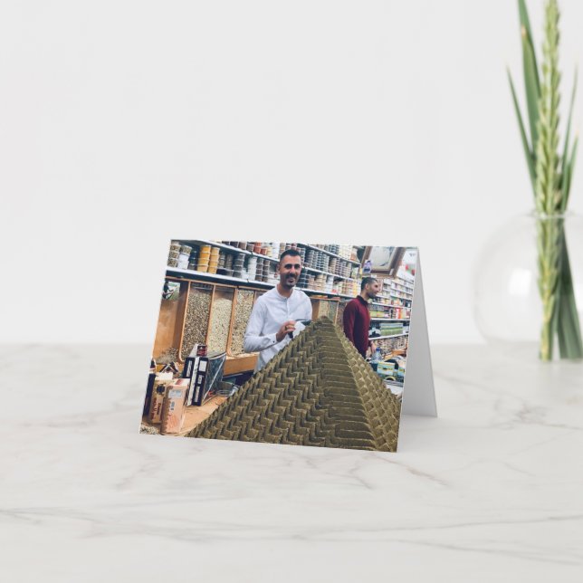 Spice Pyramid Thank You Card (Front)