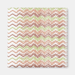 Spice Scribble Chevron ZigZag Magnet
