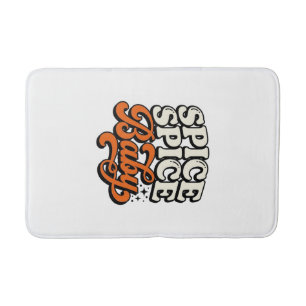 Spice Spice Baby Vintage Retro Typography Shirt De Bath Mat