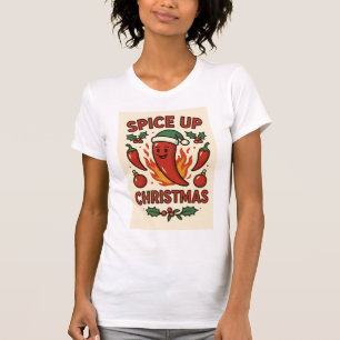 Spice Up Christmas – Hot Pepper Holiday Cheer T-Shirt