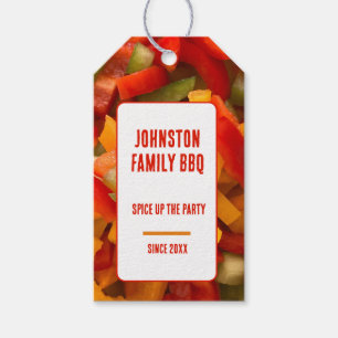 Spice Up The Party Family Cookout Summer BBQ Gift Tags