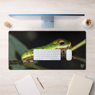 Spicebush Swallowtail Caterpillar Desk Mat