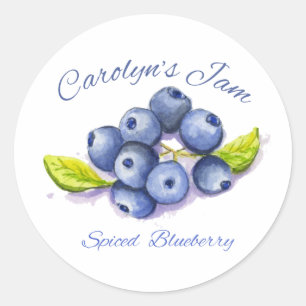 spiced blueberry label