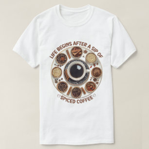 Spiced Coffee Bliss – Cosy & Cute T-Shirt