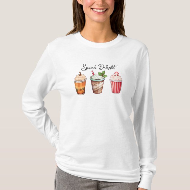 Spiced Delight Coffee T-Shirt (Front)