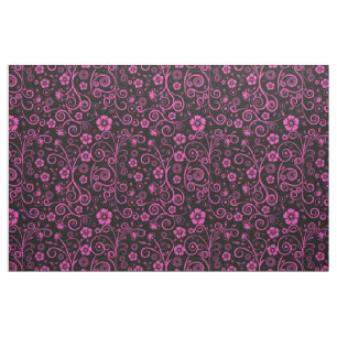 Spiced Pink Floral Fabric