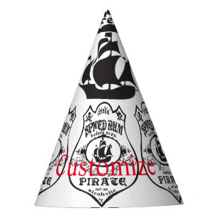 Spiced Rum Pirate Drink Thunder_Cove Party Hat