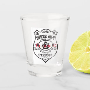 Spiced Rum Pirate Drink Thunder_Cove Shot Glass