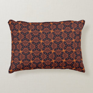 Spiced Starfall Trellis Decorative Cushion