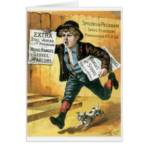 Spicers and Peckham Stove Founders Newsboy