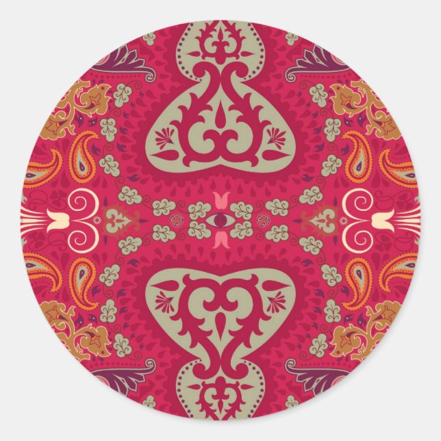 Spices Classic Round Sticker (Front)