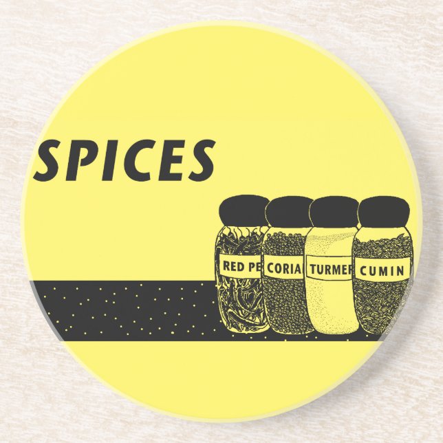Spices Coaster (Front)