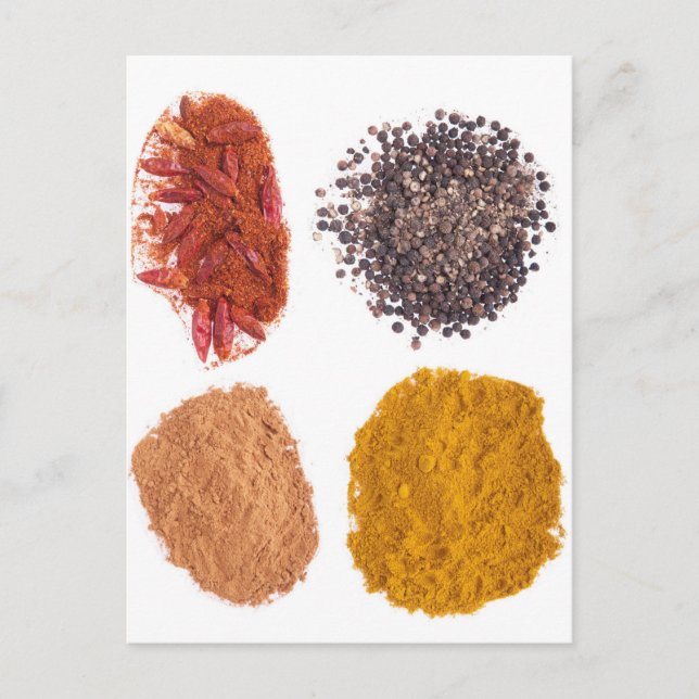 Spices collection postcard (Front)