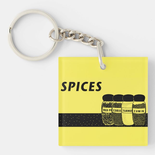 Spices Key Ring (Front)