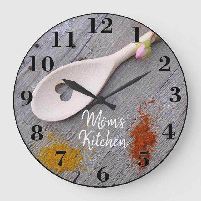 Spices Large Clock (Front)