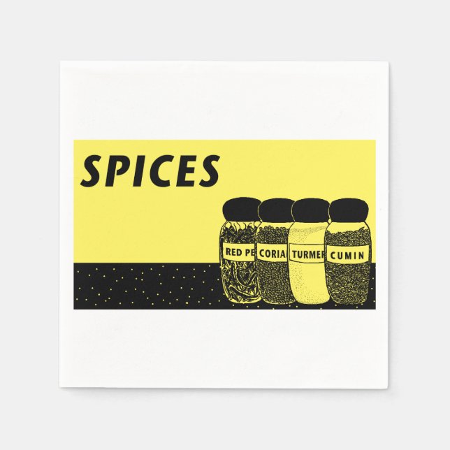 Spices Napkin (Front)