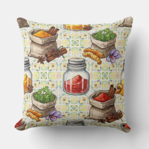 Spices of Marrakech by Natasha Us Cushion