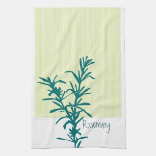 Spices Rosemary Kitchen Designs Tea Towel