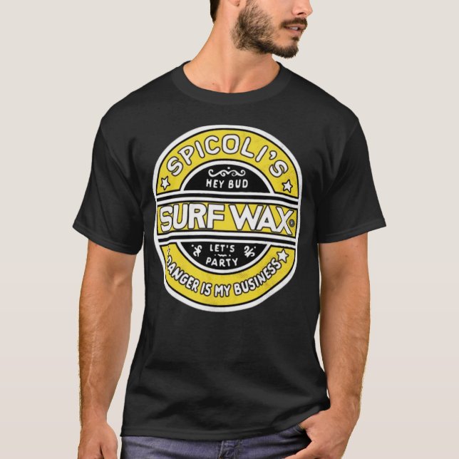 Spicoli's Surf Wax T-Shirt (Front)