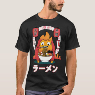 Spicy Calcifer Studio Ghibli T-Shirt