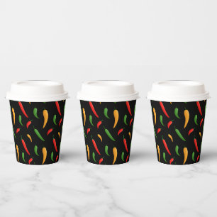 Spicy Chilli Peppers Paper cup