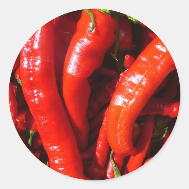 Spicy! Classic Round Sticker (Front)
