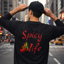  Spicy Food Lover Sweatshirt Chilli Flame Crewnec