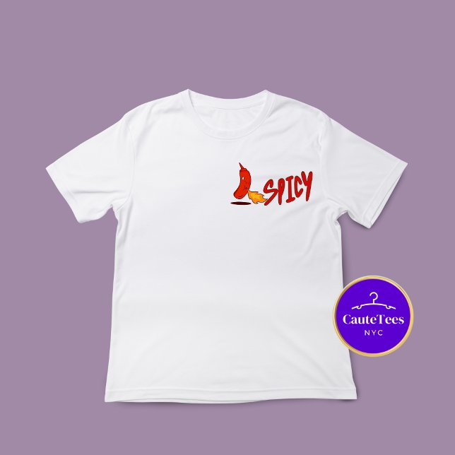Spicy Food Lover  Tri-Blend Shirt (Creator Uploaded)