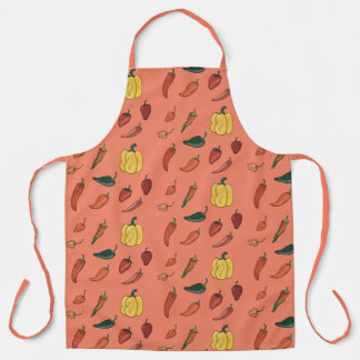 Spicy Hot Chilli Peppers Apron