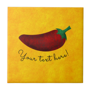 Spicy Hot Southwest Chilli Pepper Tile