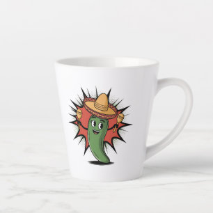 Spicy Jalapeño Fiesta 02 Latte Mug