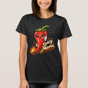 Spicy Mama - Hot Stuff - Foodie Fiends T-Shirt