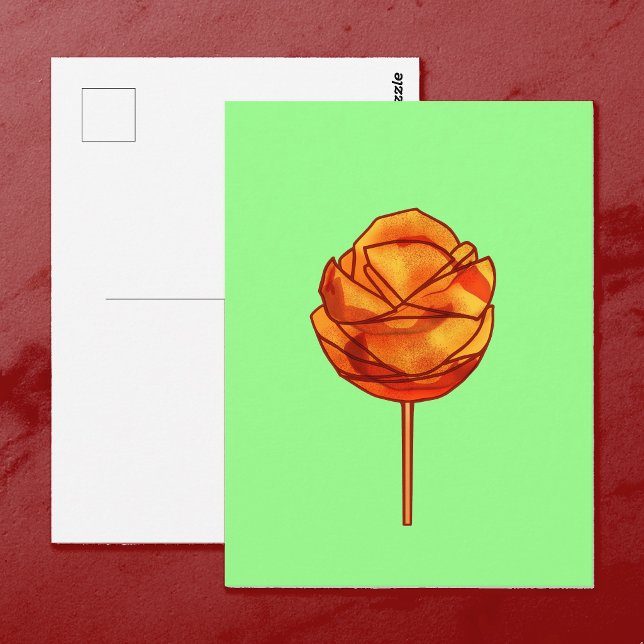 Spicy Mango On A Stick Postcard (Creator Uploaded)