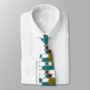 spicy mustard, faded jade, white and nutmeg tie