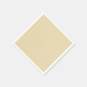 Spicy Mustard Polka Dots Napkin