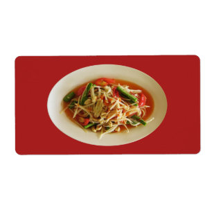 Spicy Papaya Salad [Som Tam] ... Thai Lao Food