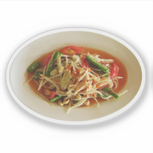 Spicy Papaya Salad [Som Tam] ... Thai Lao Food