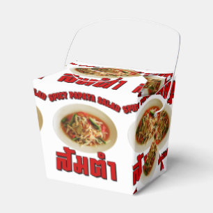 Spicy Papaya Salad [Som Tam] ... Thai Lao Food Favour Box