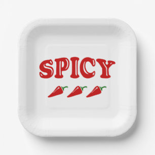 SPICY PAPER PLATE
