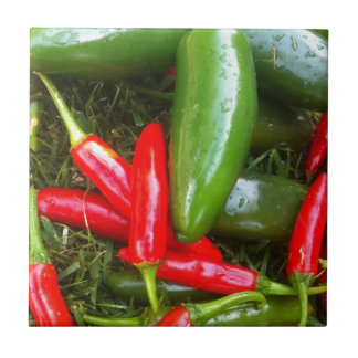 Spicy Peppers Tile