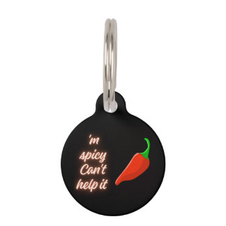 Spicy pet tag