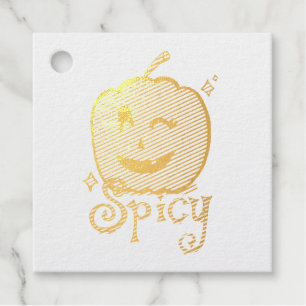 Spicy Pumpkin Spice Favour Tags