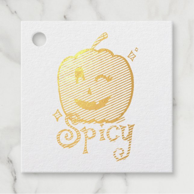 Spicy Pumpkin Spice Favour Tags (Front)