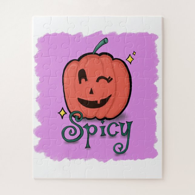 Spicy Pumpkin Spice Jigsaw Puzzle (Vertical)
