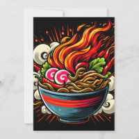 Spicy Ramen Japanese Noodle Street Art