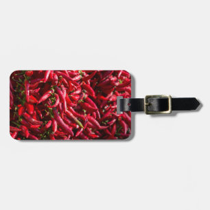 Spicy Red Chilli In The Town Of Kalocsa Luggage Tag