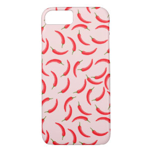 Spicy Red Chilli Pattern iPhone 8/7 Case